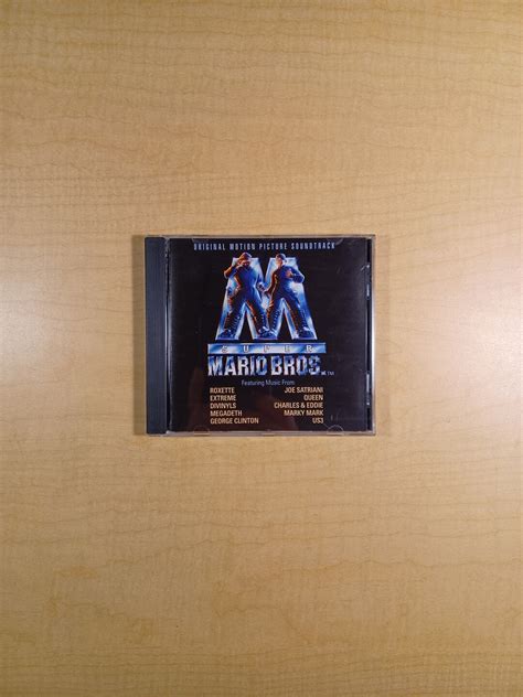 Super Mario Bros. Soundtrack CD extremely Rare 1993 - Etsy