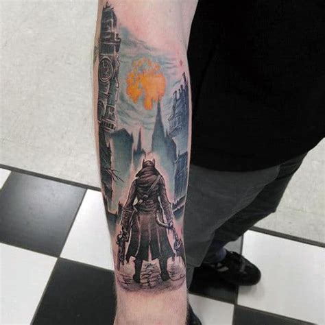 Video Game Tattoos For Men Gamer Ink Designs