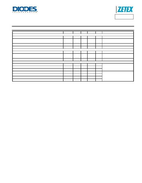 ZVN4106F 15 Datasheet 3 6 Pages DIODES 60V N CHANNEL ENHANCEMENT