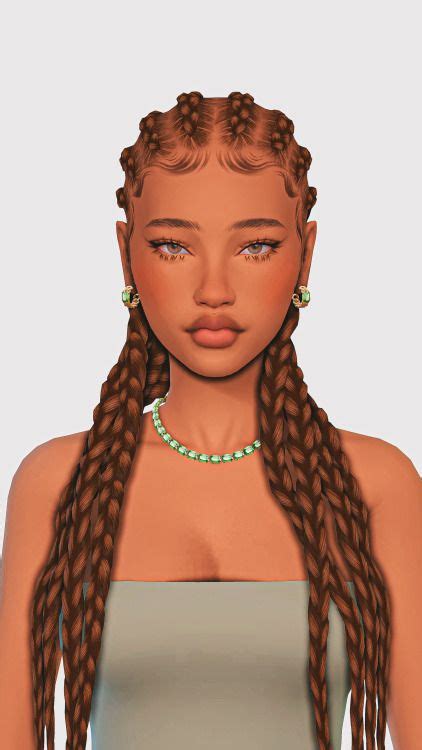 Braids Locs Twists And More Maxis Match Edition In 2024 Sims