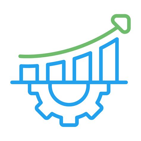 business performance vector icon  vector art  vecteezy