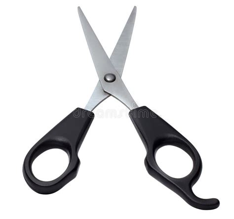 Hairdressing Scissors Isolated on White Background Stock Photo - Image ...