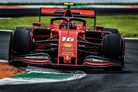 Charles Leclerc En Pole Monza