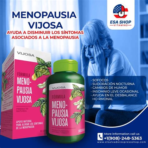 MENOPAUSIA VIJOSA FCO 90 CÁPSULAS ESA SHOP VITAMINS