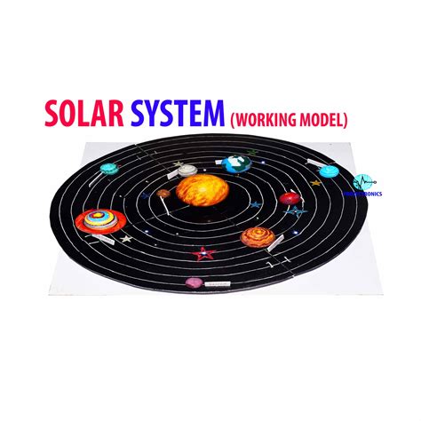 Solar system working model - Projectronics