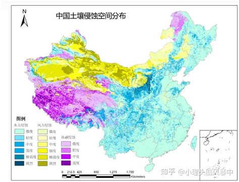 【数据分享】中国土壤侵蚀空间分布数据 知乎