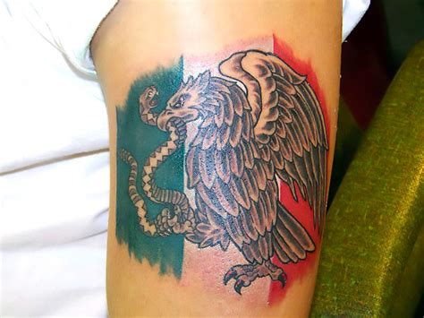 Mexican Eagle Tattoo Idea