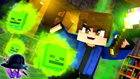 Minecraft Escola De Bruxo Trevor Aprendeu A Magia Proibida