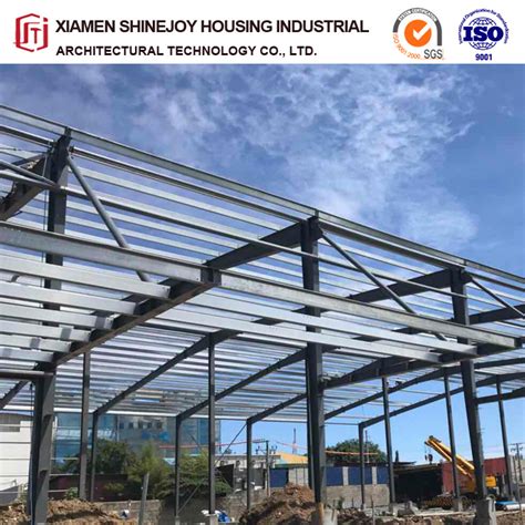 Prefabricated Light Weight Steel Structure For Warehouse Building