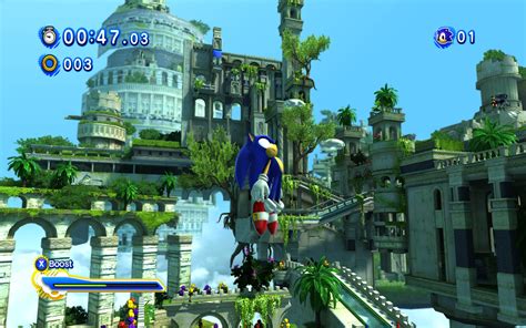 Sonic Generations - Sky Sanctuary HD Wallpaper • GamePhD