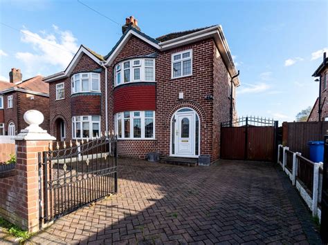 3 Bed Semi Detached House For Sale In Withers Avenue Warrington Wa2