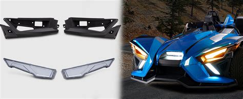 A And Utv Pro Front Upper Accent Panel And Led Light Kit For