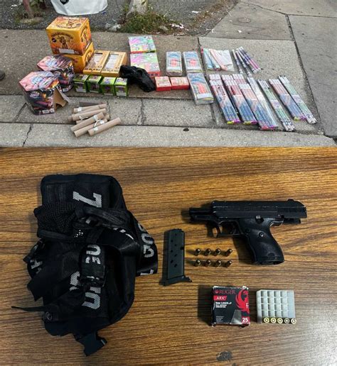 Illegal Fireworks Gun Seized During Traffic Stop In Baltimore Police Say