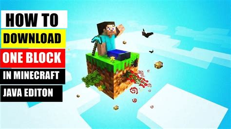 How To Download One Block In Minecraft Java Edition Tlauncher Youtube