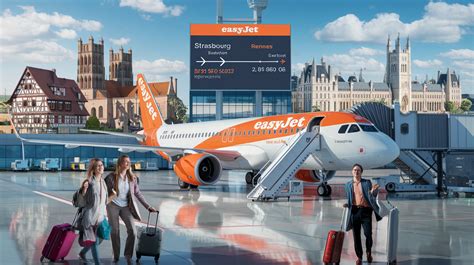 EasyJet Lance Deux Nouvelles Liaisons Entre Strasbourg Et Rennes