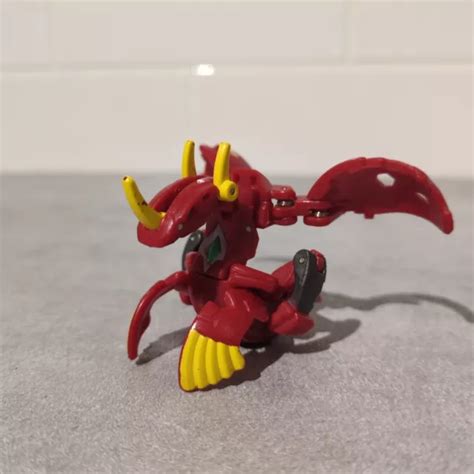 Bakugan Red Pyrus Commandix Dragonoid Mechtanium Surge Destroyer Doesn