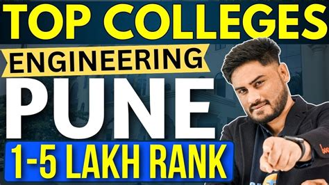 1 5 Lakh Rank Top Engineering Colleges In PUNE Top Colleges In Pune