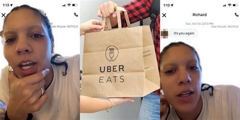 Uber Eats Deliverer Calls Out Repeat Customer