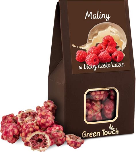 Green Touch Malina Liofilizowana W Białej Czekoladzie 100g Ceny i