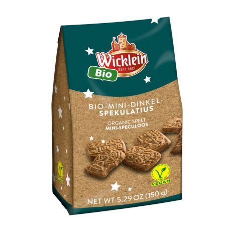 Mini Biscuiti Spekulatius Din Spelta Bio 150g Wicklein