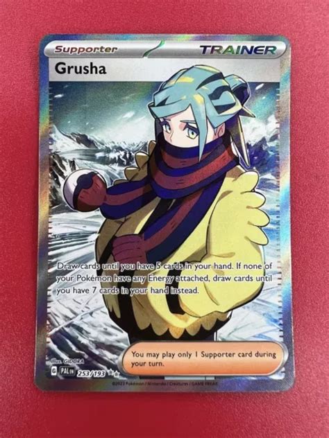 Pok Mon Card Grusha Scarlet Violet Paldea Evolved Holo Ultra