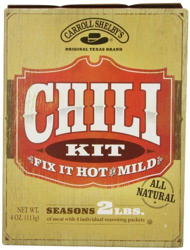 Best Carroll Shelby Chili Kit