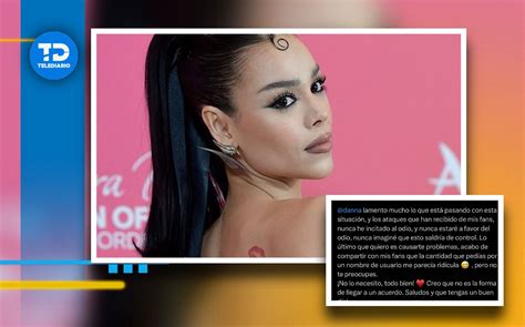 Danna Paola Es Criticada Por Promover Acoso Para Nombre Twitter Telediario México