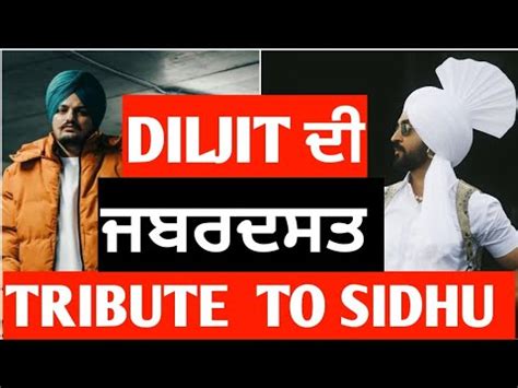 Diljit Dosanjh Tribute To Sidhu Moose Wala In His Melbourne Show During