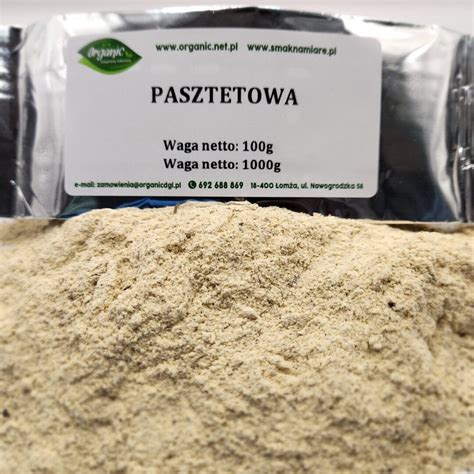 PASZTETOWA Organic Przyprawy Naturalne