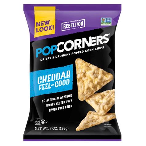 POPCORNERS 7 Oz White Cheddar Popped Corn Snack By POPCORNERS At Fleet Farm