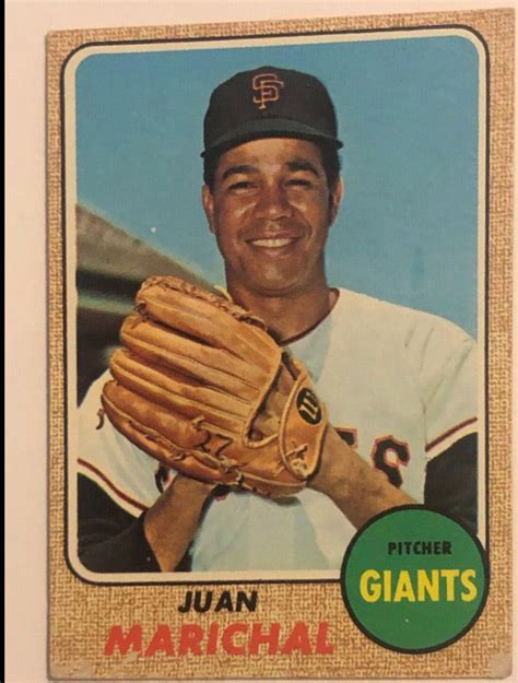 Juan Marichal Prices Topps Baseball Cards