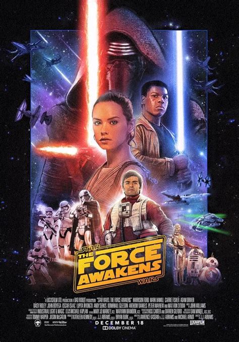 Pin By Merry On Star Wars Sequel Trilogy ☫ Force Awakens Poster