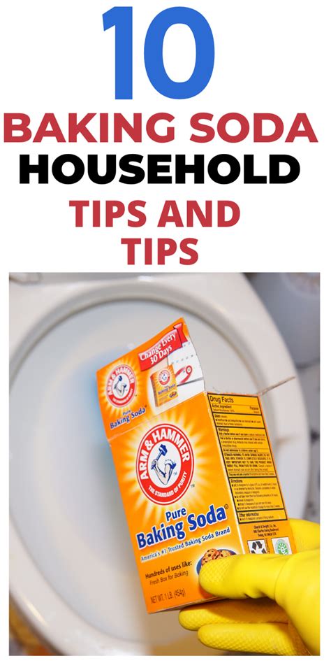 Clever Baking Soda Tips And Tricks Baking Soda Household Hacks