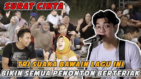 SURAT CINTA VINA PANDUWINATA COVER BY TRI SUAKA YouTube