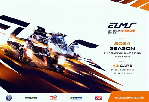 43 cars in the European Le Mans Series in 2024! | Endurance Info