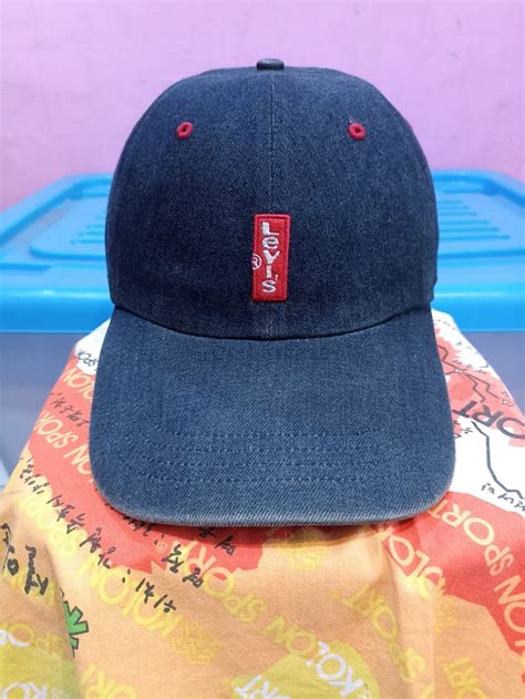 Topi Levis Korea Original Fesyen Pria Aksesoris Topi Di Carousell