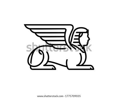 1,896 Sphinx Outline Images, Stock Photos & Vectors | Shutterstock