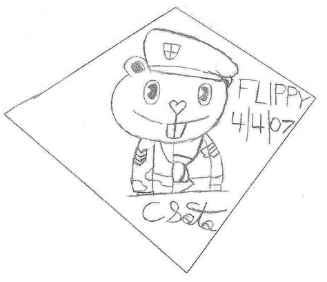 Flippy Fan Art by Kidsaiyan00 on DeviantArt