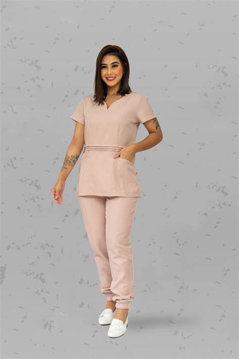 Scrub Gabardine Feminino Planeta Branco