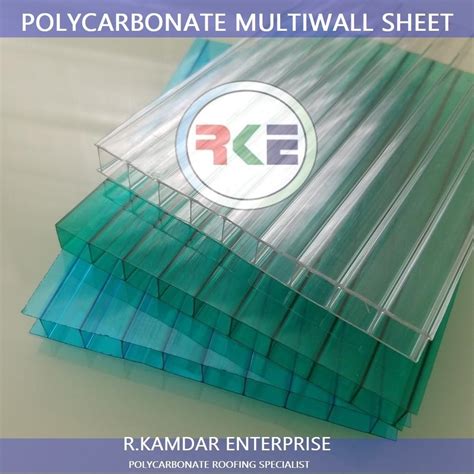 Film Coated Mm Multiwall Polycarbonate Sheet At Rs Square Feet In