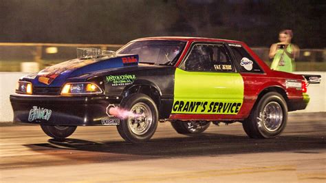 The Grinch Fox Body Mustang King Of The Streets Dragtimes Drag