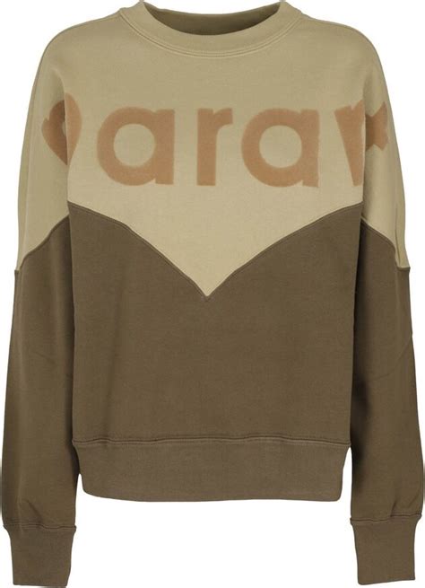 Etoile Isabel Marant Logo Blocked Crewneck Jumper ShopStyle