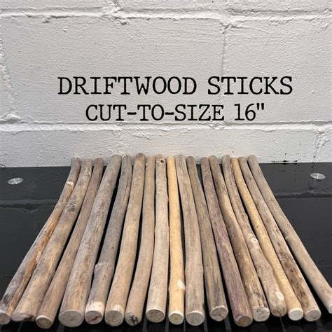 Driftwood Sticks Etsy