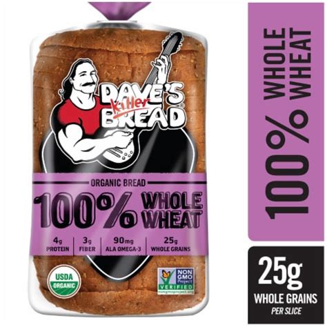 Dave S Killer Bread Organic Whole Wheat Bread Oz Kroger