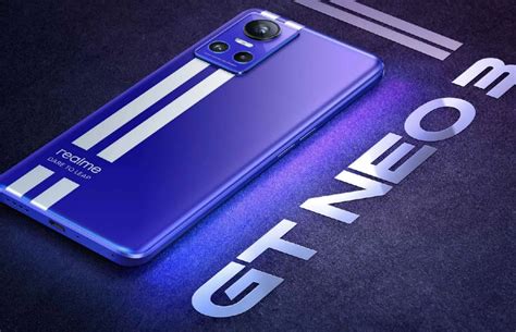 Realme Gt Neo Officieel In Minuten Een Halfvolle Batterij