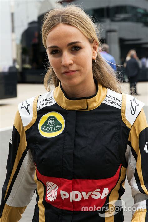 Carmen Jorda, Lotus F1 Team Development Driver at British GP