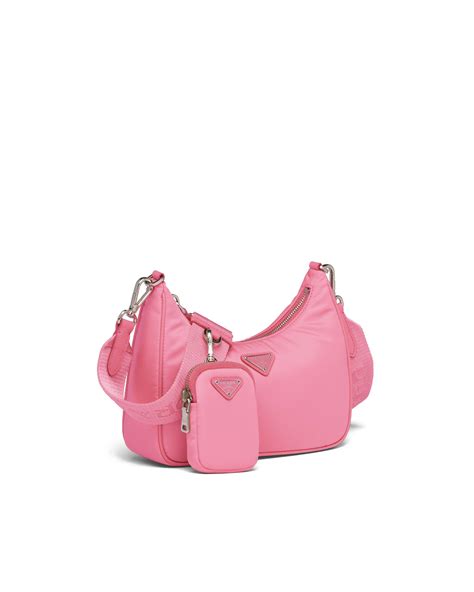 Prada Synthetic Re Edition 2005 Nylon Shoulder Bag In Pink Lyst