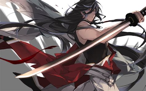 Izumi no Kami Kanesada - Touken Ranbu - Wallpaper by Pixiv Id 13732816