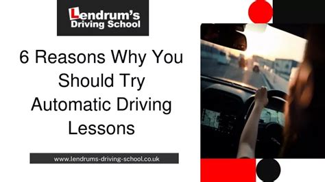 Ppt Automatic Driving Lessons Plymouth Powerpoint Presentation Free Download Id 11807795