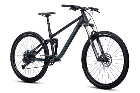 Ghost Kato Fs Essential Black Green Metallic Matt Mountainbike